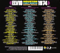 Houston, Fort Worth, Baton Rouge 1974