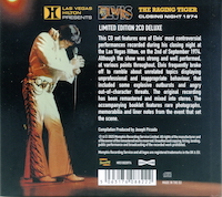 The Raging Tiger - Closing Night 1974