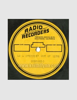 Steppin' Out Of Line (record version)