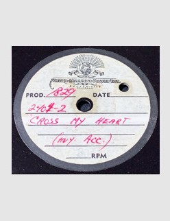 Acetate - Cross My Heart And Hope To Die