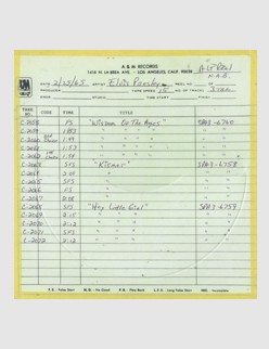 Tape Legends - February 25 1965