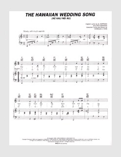 Hawaiian Wedding Song