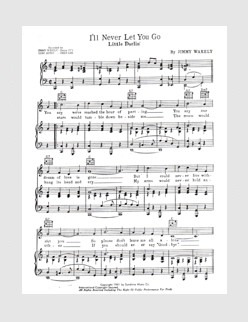 I'll Never Let You Go (Little Darlin') (Thanks to Glen Johnson)
