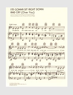 I'm Gonna Sit Right Down And Cry (Over You)