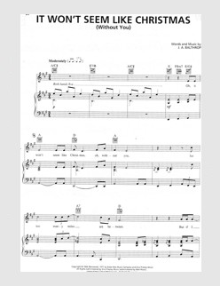 It Won't Seem Like Christmas (Without You) (Thanks to Christopher Brown)