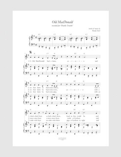 Old MacDonald (Thanks to Piotr Stefaniszyn)